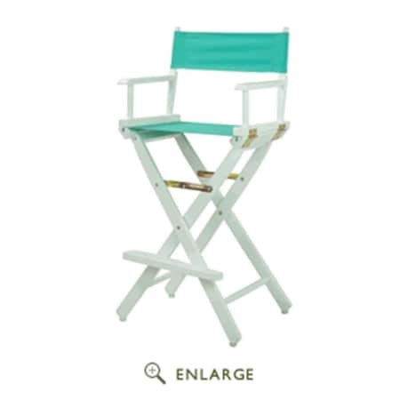 Betterbeds 230-05-021-17 30 in. Directors Chair Honey Oak Frame with Teal Canvas BE4268164